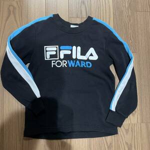 【中古・まとめて取引OK】FILA(フィラ) スウェット サイズ140 ネイビー