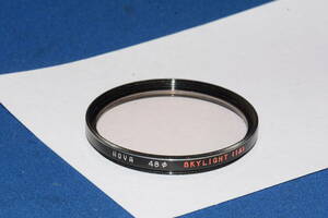 HOYA SKYLIGHT (1A) 48mm　赤文字　(B022)　　定形外郵便１２０円～