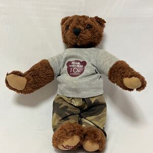 【1円スタート】REGAL TEDDY BEAR 10th ぬいぐるみ 人形 クマ テディベア