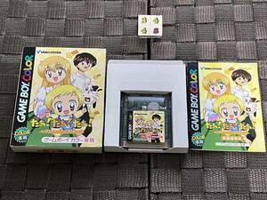 ゲームボーイカラー専用(GBC)「だぁだぁだぁ！とつぜん☆カードでバトルで占いで!」(箱・説明書 付/G-3448)