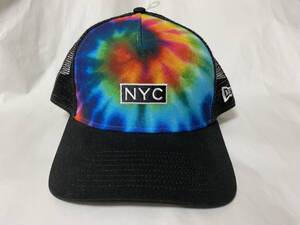 NEW ERA ニューエラ NYC ADJUSTABLE TIEDYE 絞り染め Cap キャップ 帽子 展示未使用品