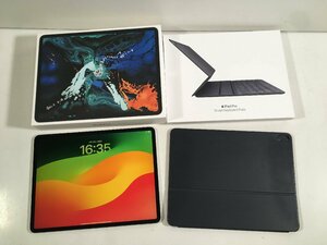 Apple iPad Pro 12.9インチ（第3世代） Wi-Fiモデル 1TB シルバー MTFT2J/A 画面焼け あり スマートキーボード 付き ユーズド