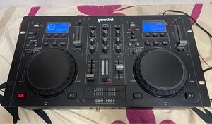 CDM-4000 gemini ジェミナイ DJコントローラー CDJ ワークステーション 中古品 動作不良有りのためジャンク品