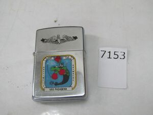 7153　【着火未確認】Zippo ライター　USS PASADENA SSN752