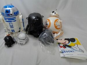 【同梱可】中古品 ディズニー スターウォーズ BB8 R2-D2 ポップコーンバケット スナックケース グッズセット