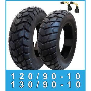 ズーマー / ビーウィズ(50/100)bws 120/90-10 TL 71J 130/90-10 TL 75J チューブレスブロックタイヤ ２本セット