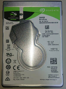 seagate　ST500LM030　500GB　HDD　2.5インチ