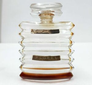 ケント フローレル 香水 ボトル パリフランスc1945s ヴィンテージ アンティーク クリスタル デューク