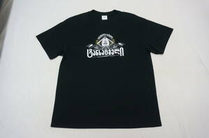 VETEMENTS SECRET SOCIETY TEE /USS197071★19SS ヴェトモン Tシャツ ブラック 黒 サイズL /リステア 国内正規品