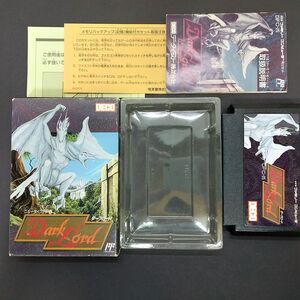 05325【中古】FCソフト ファミコン DarkLord ダークロード ニュータイプRPG データイースト株式会社 取扱説明書 箱付き 動作確認済