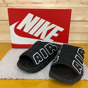 (23) NIKE Nike Air More Uptempo Slide Black ナイキ エアモアアップテンポ スライド ブラック ナイキ サンダル 28cm DV2132-001