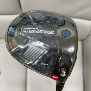 新品 キャロウェイ PARADYM Ai SMOKE MAX ドライバー 10.5° Ｓ　TENSEI 50 for Callaway パラダイム Ai スモーク　日本正規品