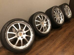 軽量鍛造 エンケイ ENKEI SWP SP3-RS 19inch 11J+45 8.5J+50 ポルシェ 911 997/996 カレラ4S PIRELLI P ZERO PORSCHE ケイマン ボクスター2