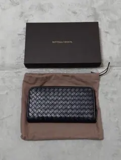 美品 BOTTEGA VENETA イントレチャート 長財布 ウォレット