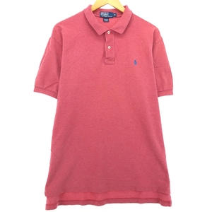 古着 ラルフローレン POLO by Ralph Lauren 半袖 ポロシャツ メンズXL /eaa452970