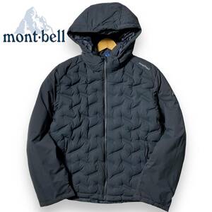 【XL】新品 定価5.4万 モンベル ハイブリッド ダウンジャケット mont-bell 撥水 防寒 保温 ブルゾン アウトドアウェア XL 105/XL ◆R244a