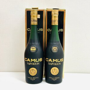 【RG-3042a】【未開栓 古酒】1円～ CAMUS NAPOLEON VIEILLE RESERVE 700ml 40% 2本セット カミュ ナポレオン コニャック ブランデー