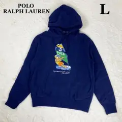 POLO RALPH LAUREN NVY ポロベア サーフィン ネイビー L