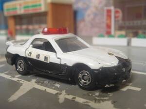 ★トミカ★マツダ★ＲＸ－７★パトカー★中古車★希少★絶版★