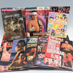 大量セット！新日本プロレス パンフレット/闘魂スペシャルなど まとめて 1990年代 2000年代◆999f22