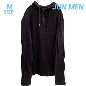 JUN MEN ジュンメン 80s 90s コットンニットパーカー B9525