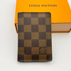 LOUIS VUITTON ルイヴィトン　ダミエ　オーガナイザー　ドゥ　ポッシュ