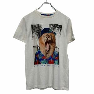 OLDNAVY 半袖 プリント Tシャツ XL ホワイト キッズ オールドネイビー クルーネック 古着卸 アメリカ仕入 a608-5362