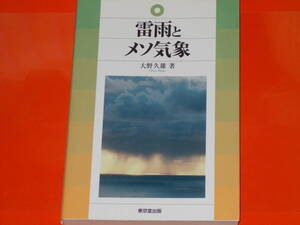 雷雨とメソ気象★大野 久雄 (著)★株式会社 東京堂出版★絶版★