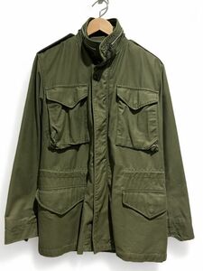 60s-70s U.S.ARMY 米軍 M-65 2nd Type アルミジップ タグ欠損