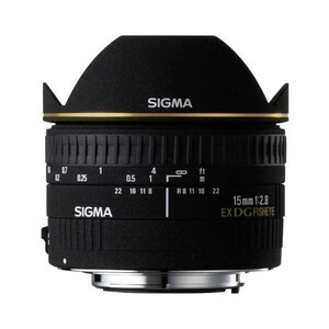 中古 １年保証 美品 SIGMA 15mm F2.8 EX DG DIAGONAL FISHEYE (ニコンF用)