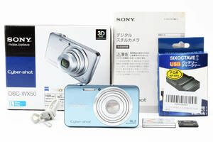 SONY Cyber-Shot WX50 ソニー サイバーショット ブルー [DSC-WX50/L]