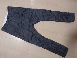 G-STAR RAW♪FIRE 5620 LOOSE TAPERED♪Italy♪ジースター♪グレー♪サルエル♪立体裁断♪希少♪W30 L32♪50445 2027 1222