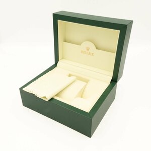 1円 良品 ROLEX ロレックスケース ROLEX CASE 時計用 空箱 BOX S 内箱 39137.71 緑 モスグリーン ウォッチケース 付属品 0451820240611