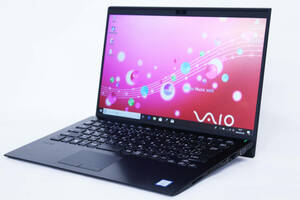 【1円～】日本製！薄型＆快適スペックPC VAIO Pro PK VJPK111 i5-8265U RAM8GB SSD256GB 14インチFHD Windows10Pro