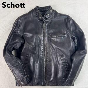 Schott ショット シングルライダース レザージャケット 141 サイズ40