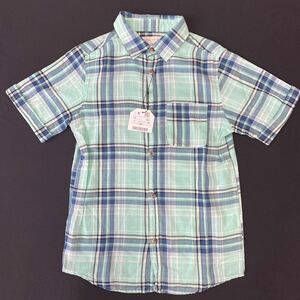 ★新品★ZARA BOYS/ザラ★128㎝★半袖シャツ チェック