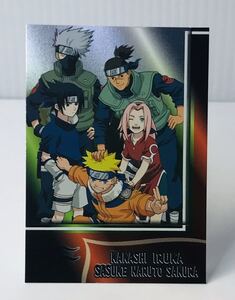 【NARUTO】 ナルト TCG カード　アマダ　エッチングカード　№29 カカシ　イルカ　サスケ　サクラ　KAKASHI SASUKE　 ☆N1