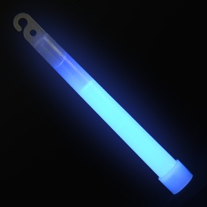 ケミカルライト 12時間発光 全8色 サイリウム [ ブルー ] スティックライト グロースティック アウトドア イベント