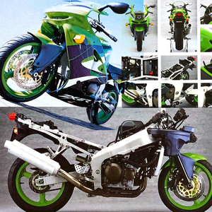 カワサキ ZX-6R 特集 雑誌　 開発スタッフ 諸元表 5ページ掲載