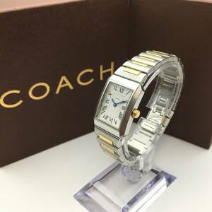 ○S249-54 COACH/コーチ 2針 レディース クォーツ 腕時計 0164 付属品あり 