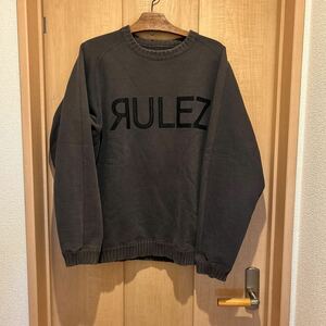 レア ネクサス7初期 スウェット Nexus7 アーカイブ stussy グレー ロゴ トレーナー カウズ NEXUSVII soph supreme