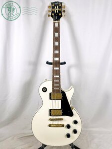 2409601860　■ 1円~ Epiphone エピフォン レスポールカスタム エレキギター ホワイト 日本製 809391 弦楽器 ソフトケース付き