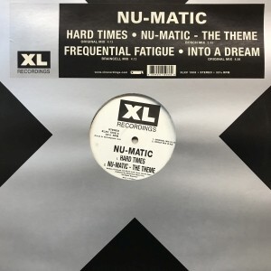 12inchレコード　NU-MATIC / HARD TIMES