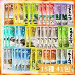 【新品】バスクリン 日本の名湯 にごり・透明 薬用入浴剤 15種 41包