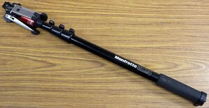 S●中古品●フルードビデオ一脚 『560B-1』 Manfrotto/マンフロット 重量:634g 段数:4段 ボールジョイント ※傷汚れ有・雲台は付属しません