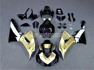 CBR1000RR　SC57　後期型　カウルセット　射出成形高品質ABS　2006　2007　社外品カウル　日本正規代理店出品　CBR　ゴールドレッドブル