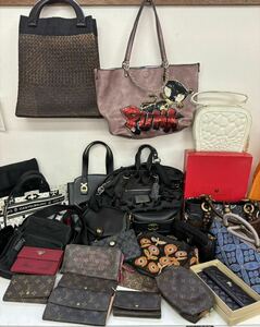 ◆◇Louis Vuitton　PRADA　COACH　LANCEL　DUNHILL等　ブランド・ノンブランドバッグ　まとめて◇◆