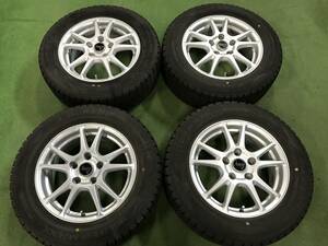 送料無料 スタッドレスセット 15インチ ダンロップ WM02 195/65R15 2016年製造 ノア ヴォクシー エスクァイア ステップワゴン アコード