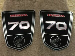 ホンダ DAX 70 ST70 エンブレム エムブレム デカール B honda ダックス emblem vela_parts 0225