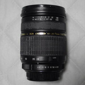 タムロン SP AF ASPHERICAL XR Di LD [IF] 28-75mm 1:2.8 MACRO Φ67 レンズ内にカビ１点あり